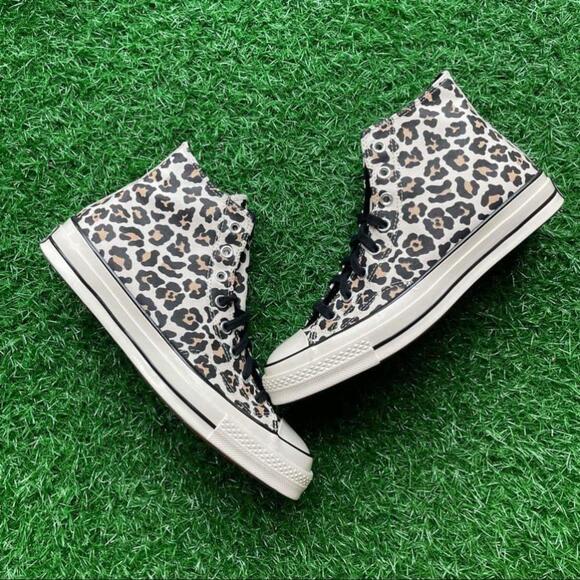 Converse All Star Chuck Taylor Chuck 70 Hi Leopard - Picture 3 of 5